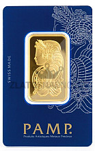 1 Oz (31,1 g) zlatý slitek, PAMP. - Fortuna