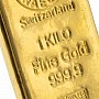 1000 g zlatý slitek, Argor Heraeus SA + luxusní etuje zdarma